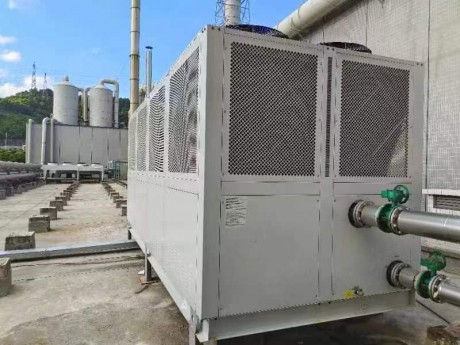 Ozone cooling air cooling screw cold water in garbage power plant